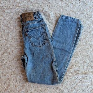 Levi's Vintage Kids 31442-0234 Orange Tab Straight Leg Jeans 10 Slim Denim